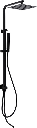 Allen Brau Душевая стойка Infinity 5.21031-31 черный матовый – фото, картинка, фотография-1