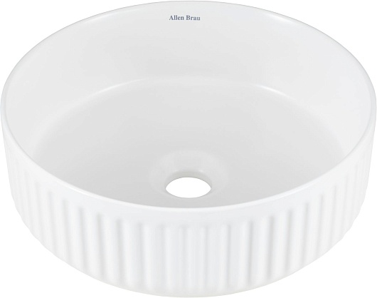 Allen Brau Мебельная накладная раковина Fantasy Line 36 4.11032.21 белый матовый – картинка-7