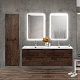 BelBagno Тумба с раковиной Etna 120 с 4 ящиками подвесная Rovere Moro – фотография-28