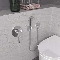 Paini Смеситель для ванны Arena 92CR6902SFTLMKM встроенный, хром – фотография-4