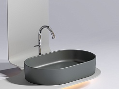 Ceramicanova Мебельная раковина Element 60 CN6048MDH тёмный антрацит матовый – фотография-8