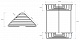 Bemeta Полочка-решётка двухуровневая угловая Cytro 102308132 – фотография-4