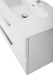 Cezares Тумба под раковину Eco Cer-N 120 R bianco lucido без ручек – фотография-7