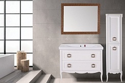 ASB-Woodline Мебель для ванной Леонардо 105 – фотография-10