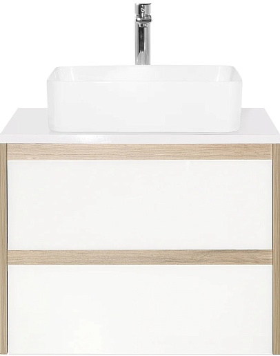 Style Line Тумба с раковиной Монако 70 Plus ориноко/бел. лакобель – фото-1