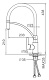 Frap Смеситель для кухни F4552-6 с гибким изливом – картинка-7