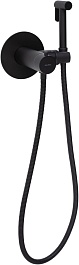 Allen Brau Смеситель с гигиеническим душем Thermo Rund 5.60001-31 (с внутренней частью) чёрный – фотография-1