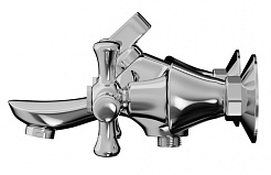 Mixline Смеситель для ванны 1/2 керамический ML10-01 хром – фотография-3