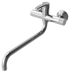 Mixline Смеситель для ванны и раковины 35k ML22-02 "Round" – фотография-2