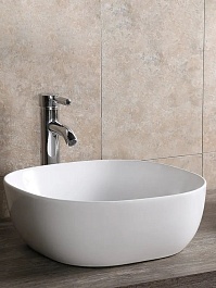 Ceruttispa Раковина накладная 41 CR0077 белая – фотография-4