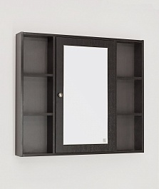Style Line Зеркальный шкаф Кантри 900 венге – фотография-1