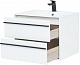 Aquanet Мебель для ванной Lino 70 подвесная белая матовая – фотография-22
