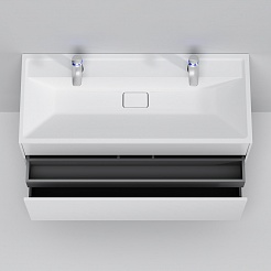 Am.Pm Мебель для ванной Inspire 2.0 120 белый матовый – фотография-4
