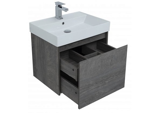 Aquanet Мебель для ванной Nova Lite 60 дуб рошелье – картинка-7