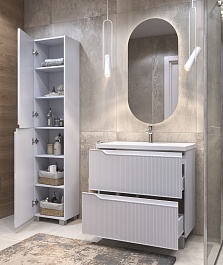 Vigo Мебель для ванной Neo 800-0-2 белая – фотография-3