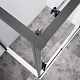 Vincea Душевой уголок Slim-N 130x90 VSR-4SN9013CLGM профиль вороненая сталь стекло прозрачное – фотография-10