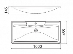 BelBagno Тумба с раковиной ACQUA 1000 Bianco Lucido – фотография-4