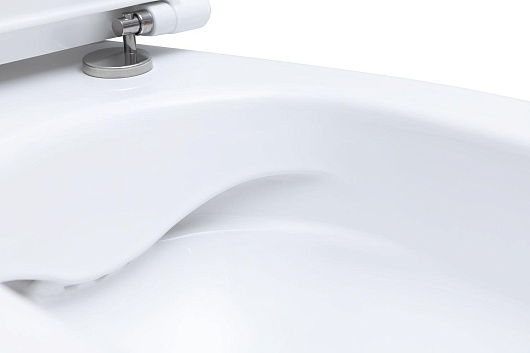 Allen Brau Чаша приставного унитаза Fantasy 4.11007.20 белый глянец – фотография-6