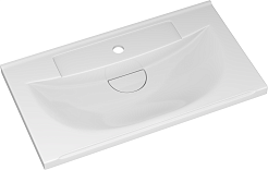 Misty Тумба c раковиной Модерн 70 подвесная белая – фотография-7