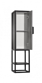 Style Line Пенал для ванной Лофт Classic 30 бетон – фотография-4