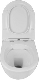 Azario Унитаз подвесной Grado AZ-0046 безободковый белый – фотография-7