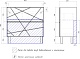Vigo Мебель для ванной Geometry 2-800 белая/бетон – картинка-28
