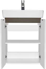Акватон Тумба под раковину Скай Pro 55 белая – фотография-4