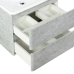 BelBagno Тумба под раковину Albano 60 подвесная Cemento Verona Grigio – фотография-6