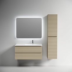 Sancos Тумба под раковину Folk 100 R капучино – фотография-3