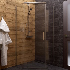 Triton Душевой уголок Дека-хром 100/100 Щ0000056816 – фотография-2