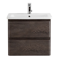 BelBagno Тумба под раковину Albano-Cer 50 подвесная Rovere Nature Grigio – фотография-2