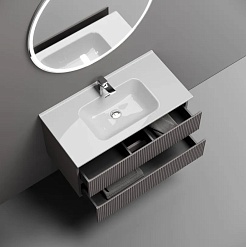 Sancos Тумба с раковиной Snob T 90 doha soft раковина Element 91 CN7002 – фотография-3