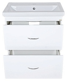 Misty Тумба с раковиной Фостер 70 с 2 ящиками – фотография-6