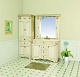 Misty Зеркало-шкаф Афина 120 бежевый/патина – фотография-8