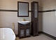 ASB-Woodline Мебель для ванной Бергамо 65 витраж, орех, массив ясеня – фотография-5