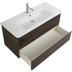 BelBagno Тумба под раковину Albano-Cer 105 подвесная Rovere Nature Grigio – фотография-3