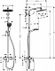 Hansgrohe Душевая система "27269000 Crometta S 240 1jet Showerpipe Ecosmart" – фотография-4