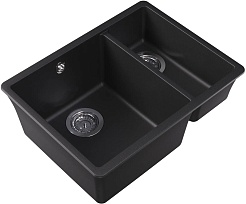 Florentina Мойка кухонная Вега 335/160 антрацит – фотография-2