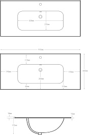 Aquanet Мебель для ванной с черной раковиной Алвита New 90 Flat подвесная дуб веллингтон табак – фотография-22