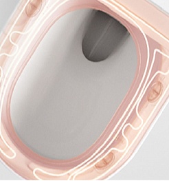 Ceruttispa Унитаз приставной Ester Smart CT10617 – фотография-8