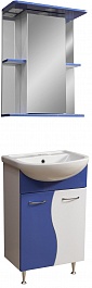 Stella Polare Мебель для ванной Колор-1 55 синяя – фотография-1