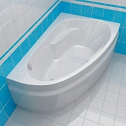 Cersanit Акриловая ванна "Joanna" 140 R, белая – фотография-2