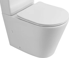 BelBagno Чаша унитаза Flay-r BB2149CPR/SC с сиденьем