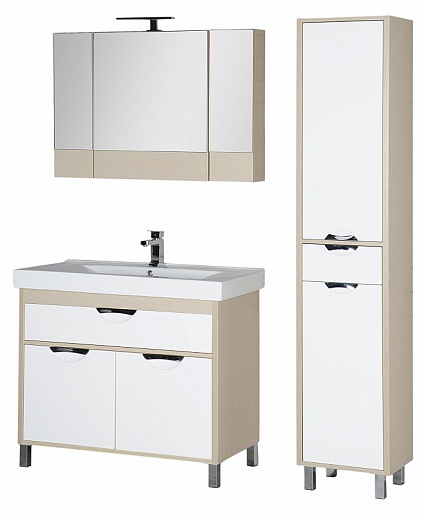 Aquanet Мебель для ванной  "Гретта 90" светлый дуб (172721) – фотография-6