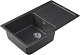Florentina Мойка кухонная Специя 860 черная – фотография-6