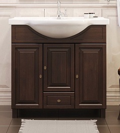 Opadiris Тумба под раковину Атрия 95 орех – фотография-1