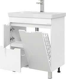 Onika Тумба под раковину Айленд 70 с б/к белая – фотография-3