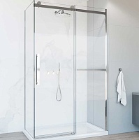 Vincea Душевой уголок Como Soft 130x80 VSR-1CS8013CL профиль хром стекло прозрачное