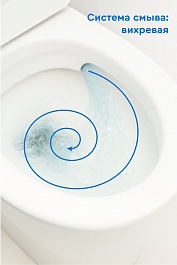 Vivon Унитаз подвесной Colett PDWH02 безободковый с быстросъёмным сиденьем микролифт – фотография-8
