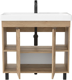 Onika Тумба с раковиной Легран 90 дуб галифакс – фотография-4